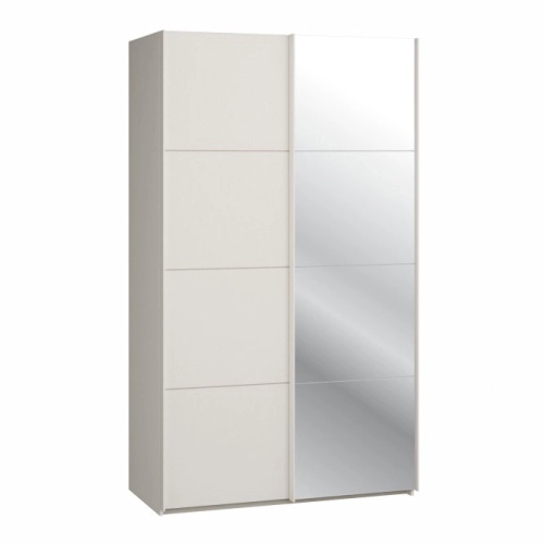 Szafa ubraniowa z lustrem 120 cm Kolor Piaskowy